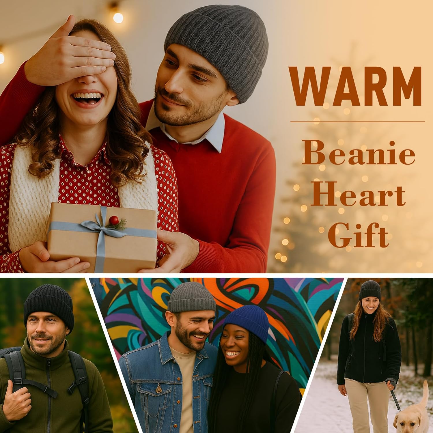 PolarWool™ 100% Merino Wool L/XL/XXL Fisherman Beanie Watch Cap Single Layer 3 Styles Warm Winter Knit Hat for Men Women - Image 6