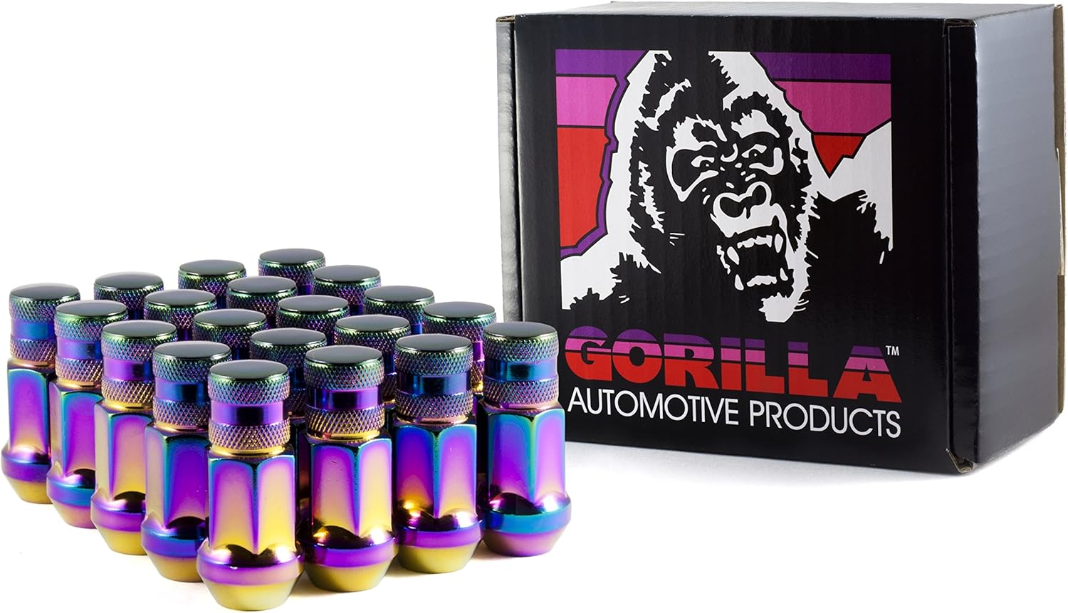 Best Deal 🛒 Gorilla Automotive 45128PL-20 12mm x 1.25 Thread Size Forged Steel Prism Closed End Lug Nut, (Pack of 20)