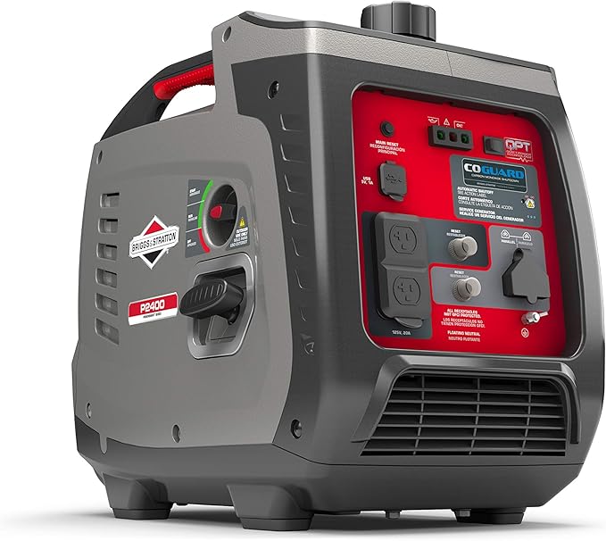 Briggs & Stratton P2400 PowerSmart Series Inverter Generator with Quiet