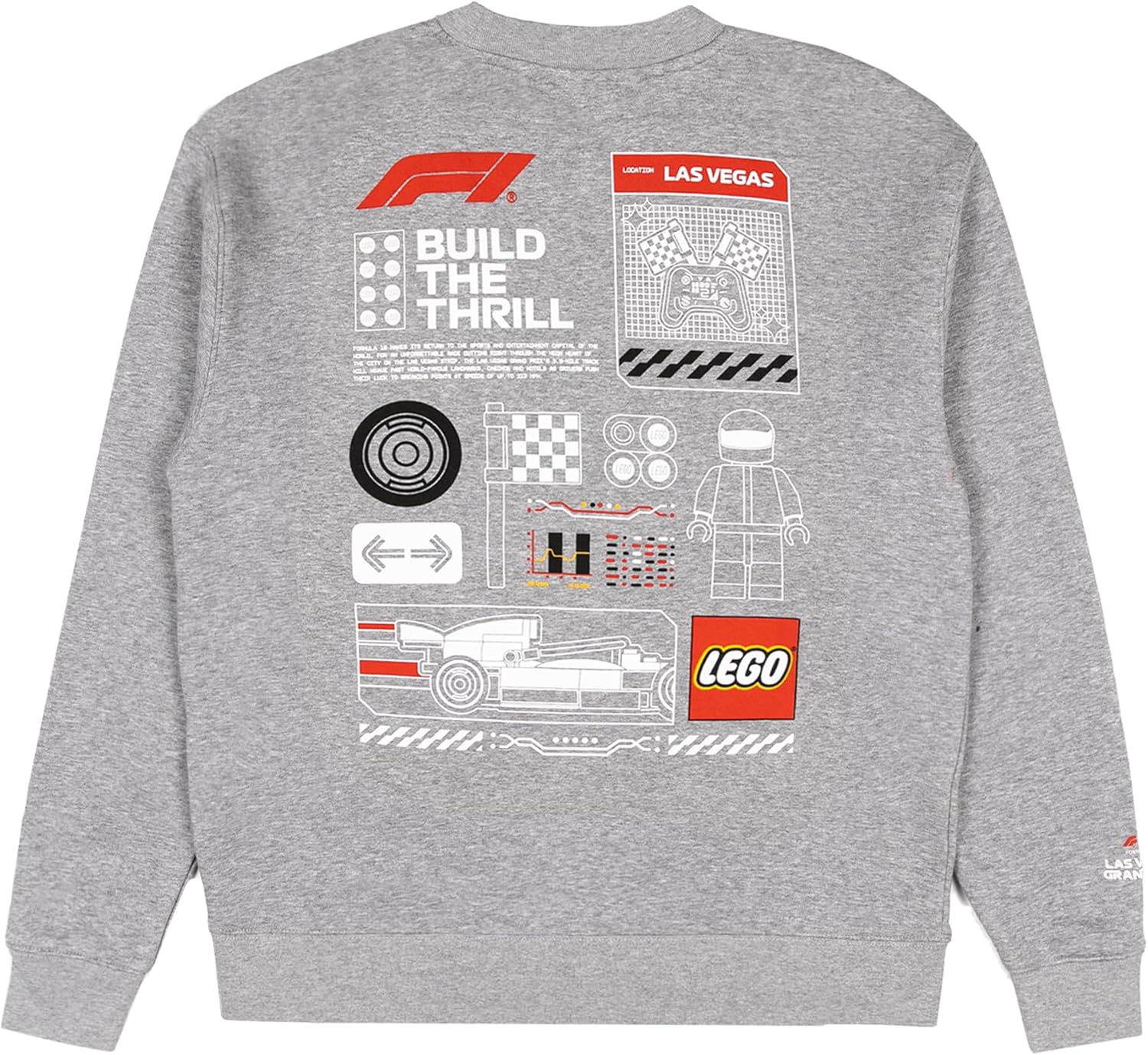 LEGO x F1 Men's Build Crew Sweatshirt