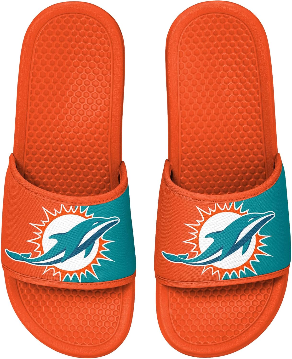 FOCO Miami Dolphins NFL Team Color Primary Logo Slide - M