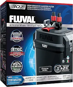 Fluval 307 Performance Canister Filter for Aquariums Up to 70 Gallons