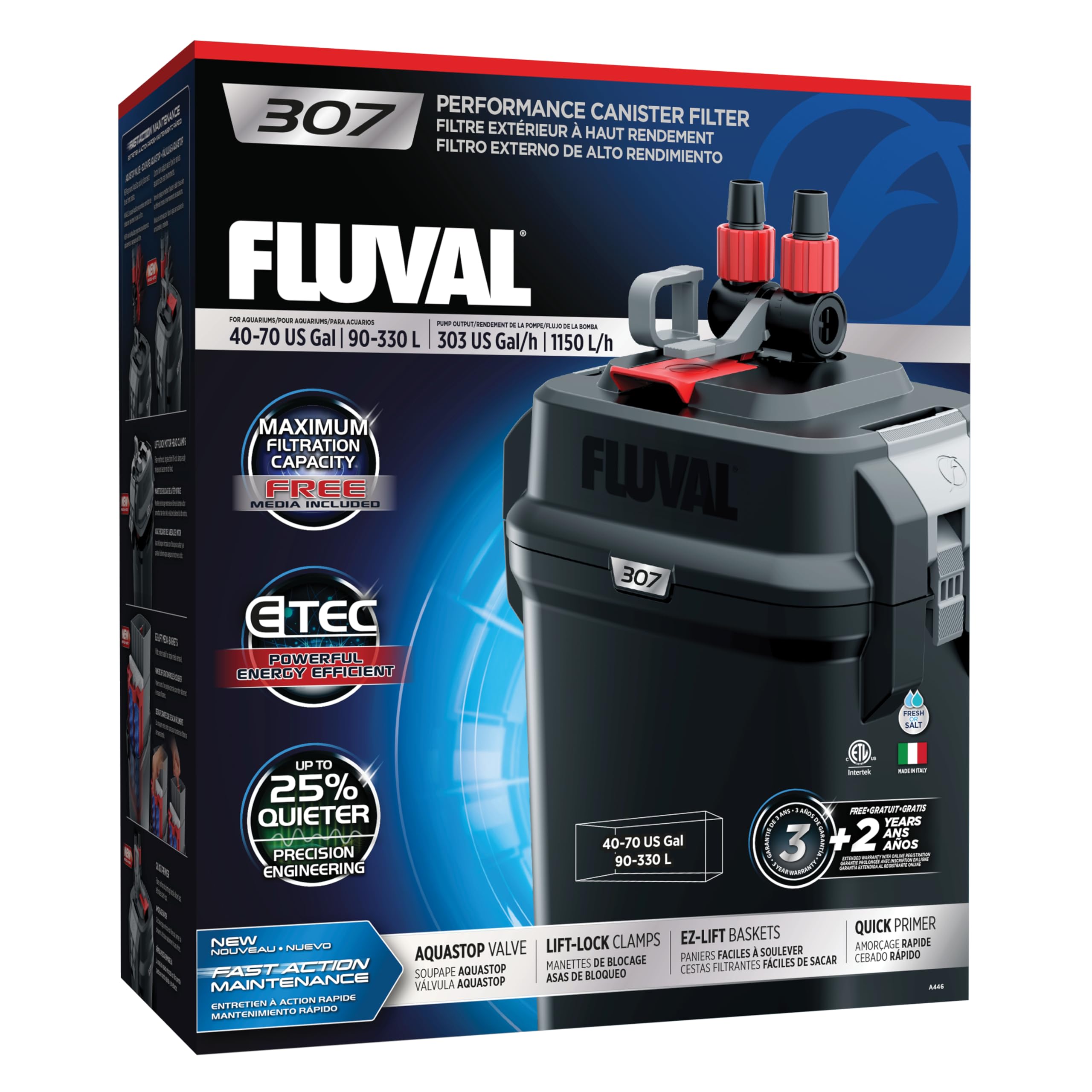 307 Canister Filter 16WATTS