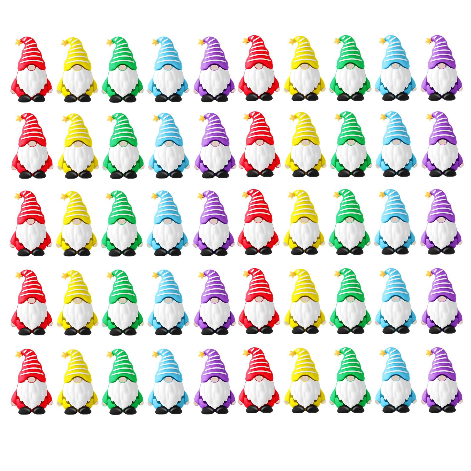 Figurines de nains de Pâques en silicone pour décoration d'intérieur de fête