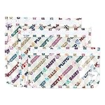 Bumkins Travel Bag, Toiletry, TSA Approved Packing Pouch, Zip Bag, Quart Size Airline Compliant, Clear-Sided, Set of 3 Sizes