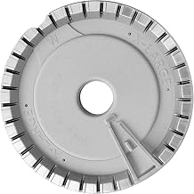 WB16X24722 Oven Gas Range Extra Large Surface Burner Base Replacement for GE XL V2 X-Large and Haier, Replaces AP5986249 4454597 PS11726674
