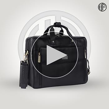 Amazon.com: HAMMONDS FLYCATCHER Genuine Leather Laptop Bag for Men