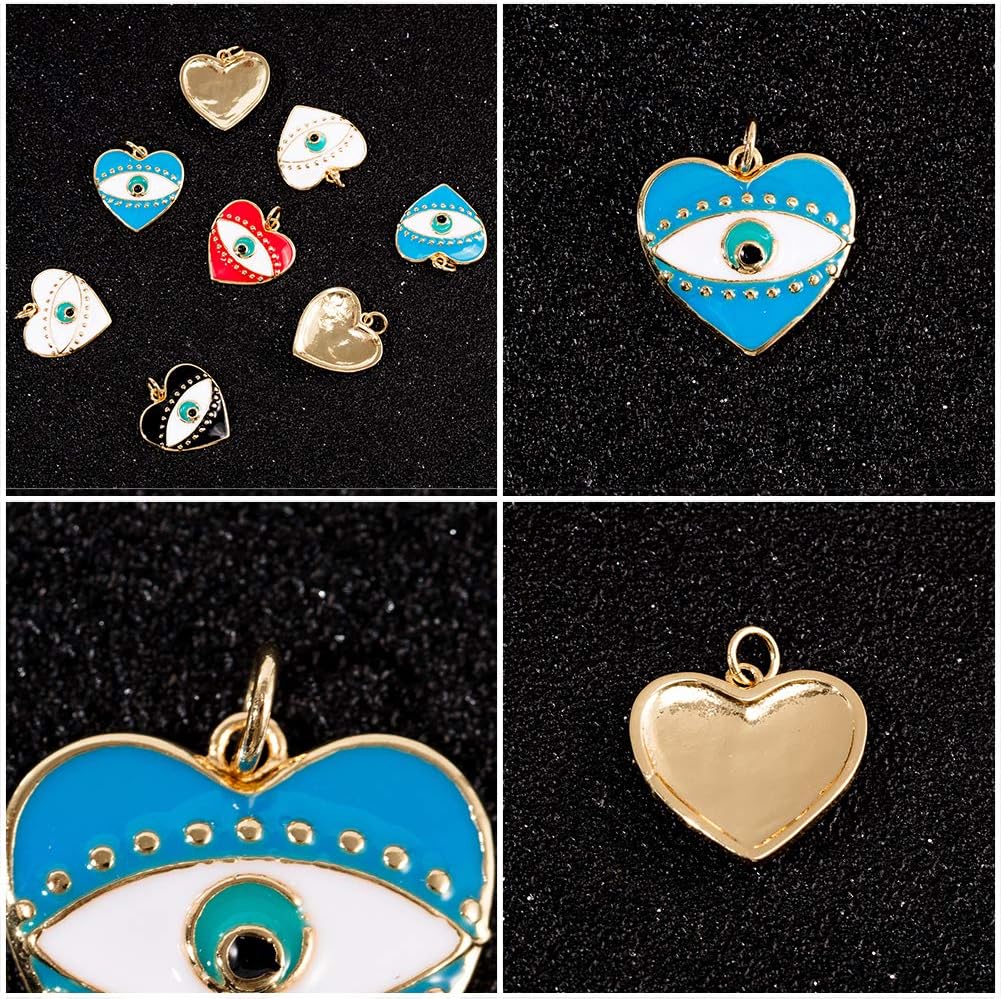 NBEAS Evil Eye Heart Pendants - Image 5