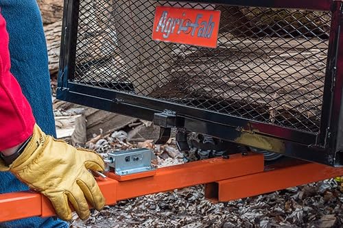 Miniatura 5 de Agri-Fab Inc 45-0554, 1,250 libras, carrito giratorio de acero ATVUTV, naranjanegro