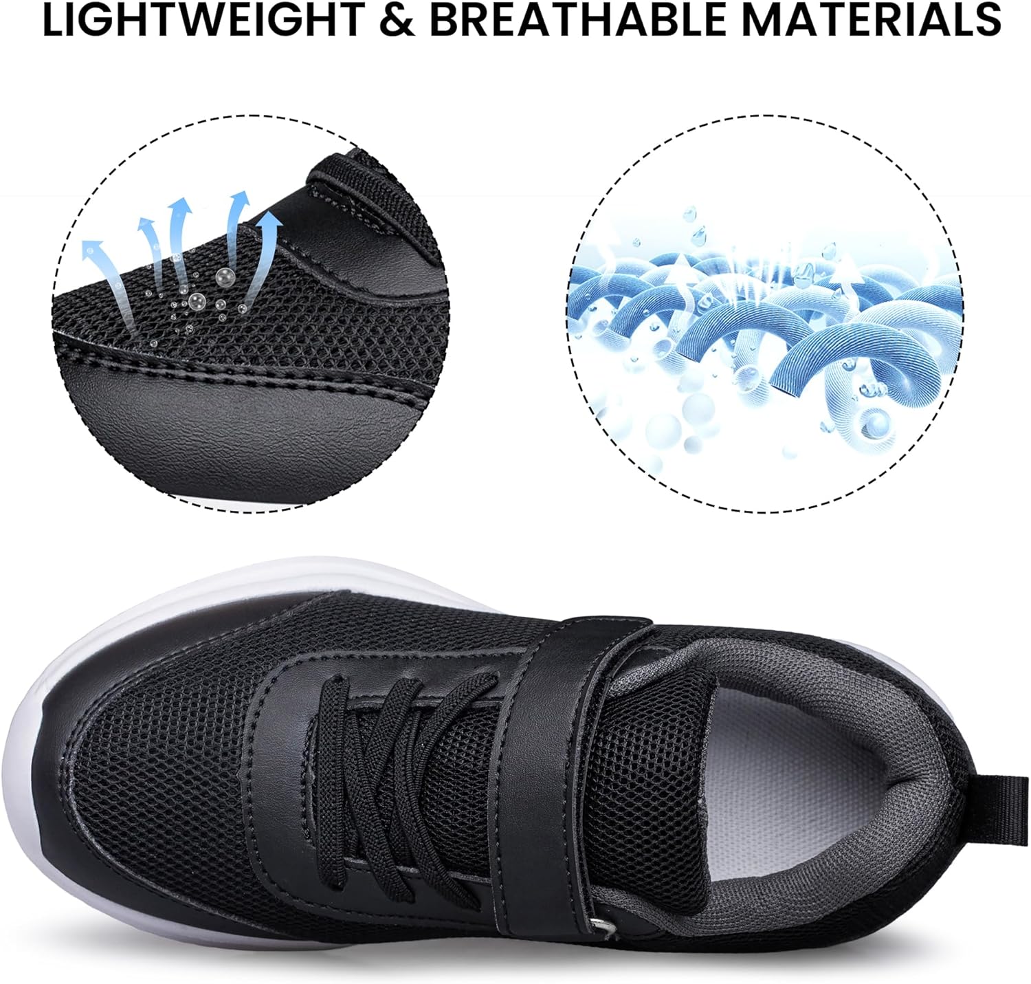 Boys Girls Sneakers Kids Shoes Lightweight Breathable Athletic Running Tennis Shoes for Toddler/Little Kid/Big Kid - Image 4