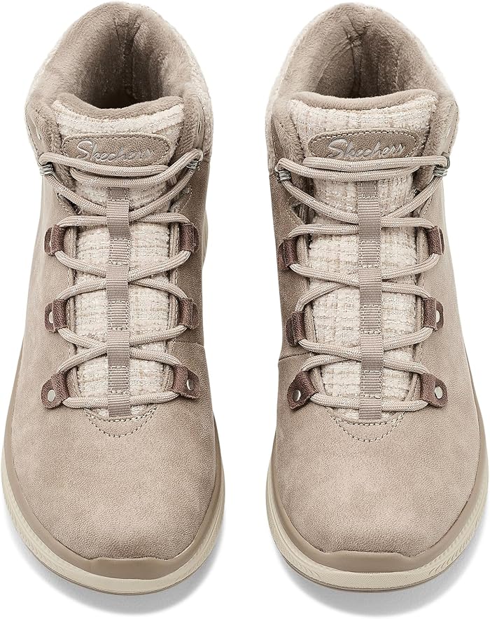 Женские ботинки Skechers Summits Plus Boots - Fierce In, цвет: Серо-коричневый — фото 6