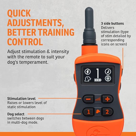 SportDOG SportTrainer 575 Remote Dog Trainer, Orange, 500-Yard Range