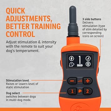 SportDOG SportTrainer 575 Remote Dog Trainer, Orange, 500-Yard Range