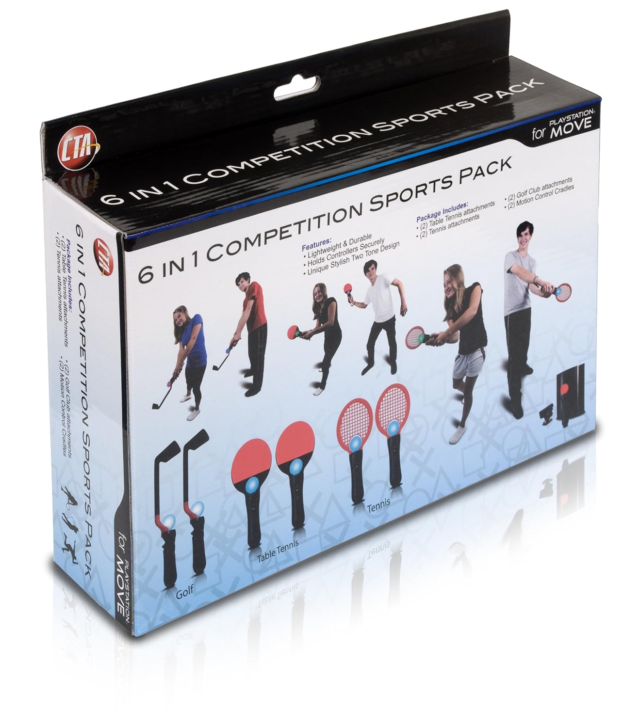 PlayStation Move 6-In-1 Competition Sports Pack : Video Games