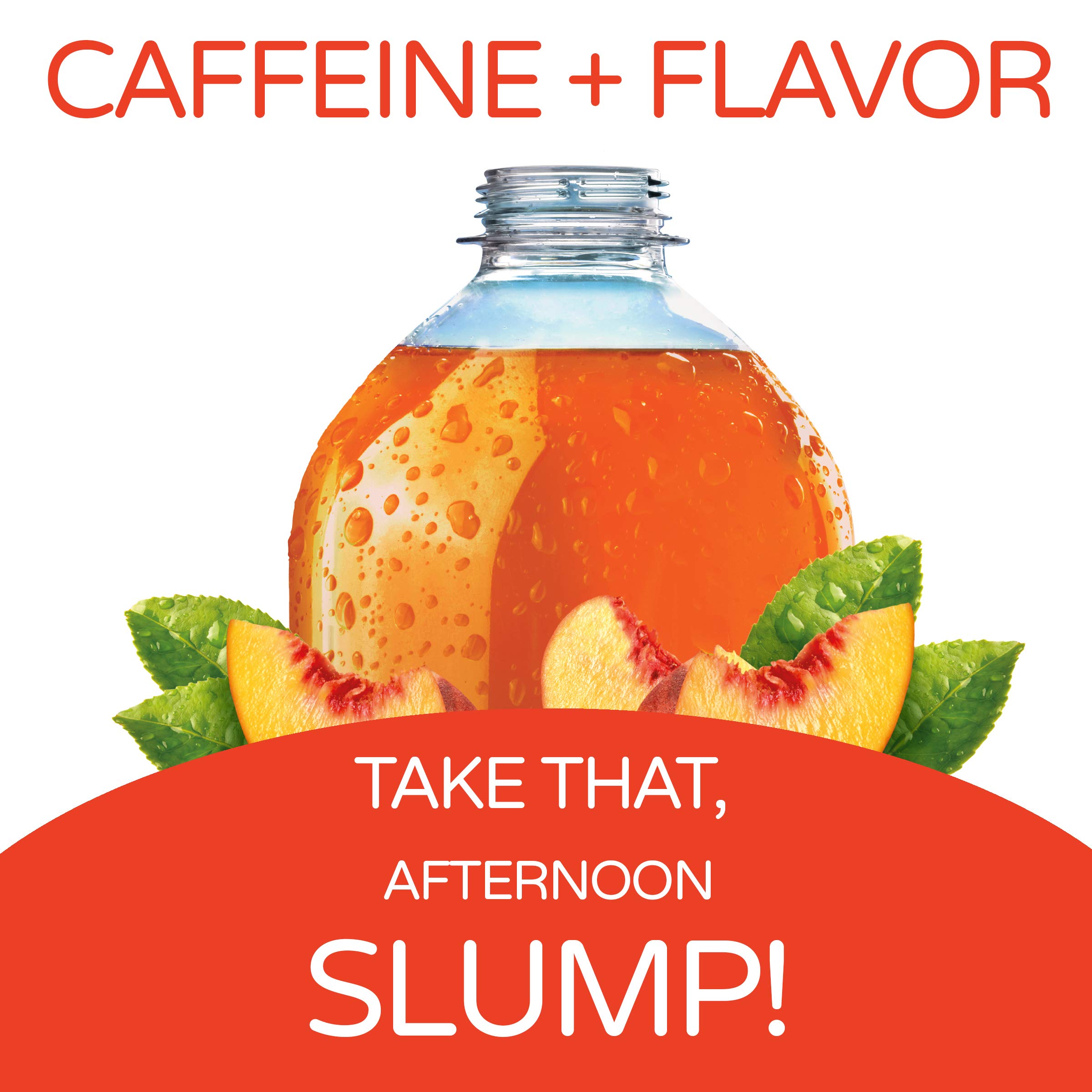 Crystal Light Sugar-Free Lemonade and Peach Iced Tea On-The-Go Powdered Drink Mixes