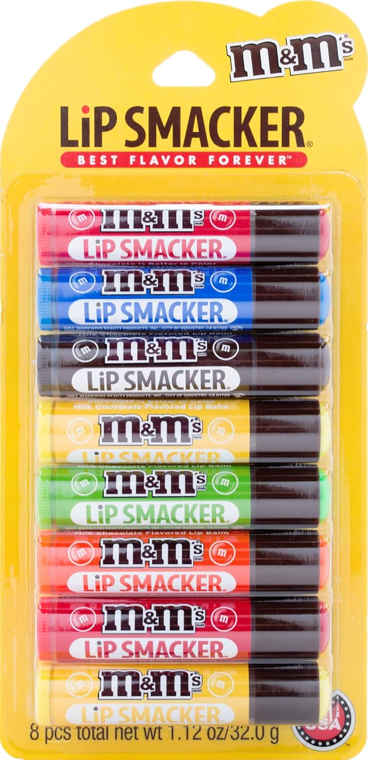 Lip Smacker M&M Lip Balm Party Pack : Beauty & Personal Care