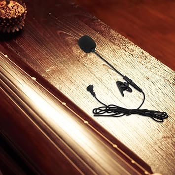 Erhu Instrument Clip Microphone, Extended Collar Lavalier Headset Mic