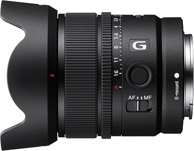 Sony e 15 mm F1.4 G - Objetivo Gran Angular APS - C (SEL15F14G), Negro