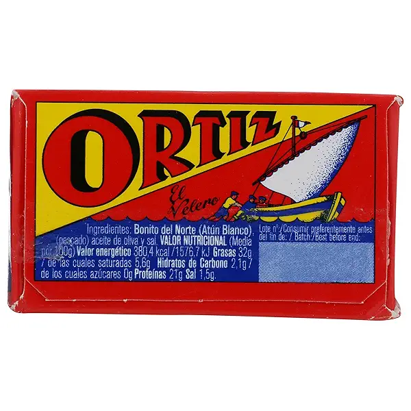 ORTIZ Bonito Del Norte Tuna In Oil, 3.24 OZ 8