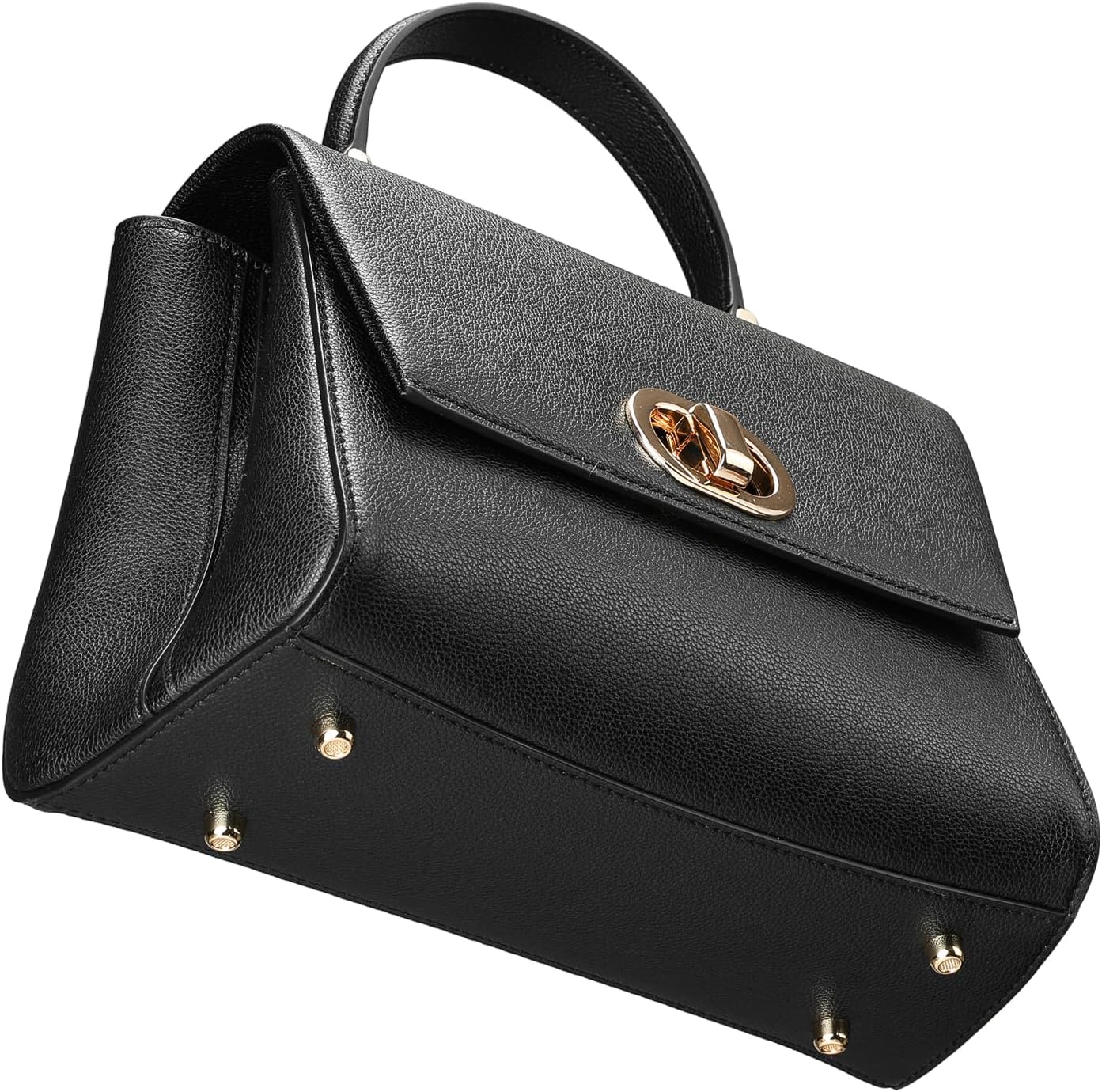 Top Handle Bag Leather Satchel Bags for Women Luxury Designer Business Crossbody Work Purse with Multiple Internal Pockets - Image 8