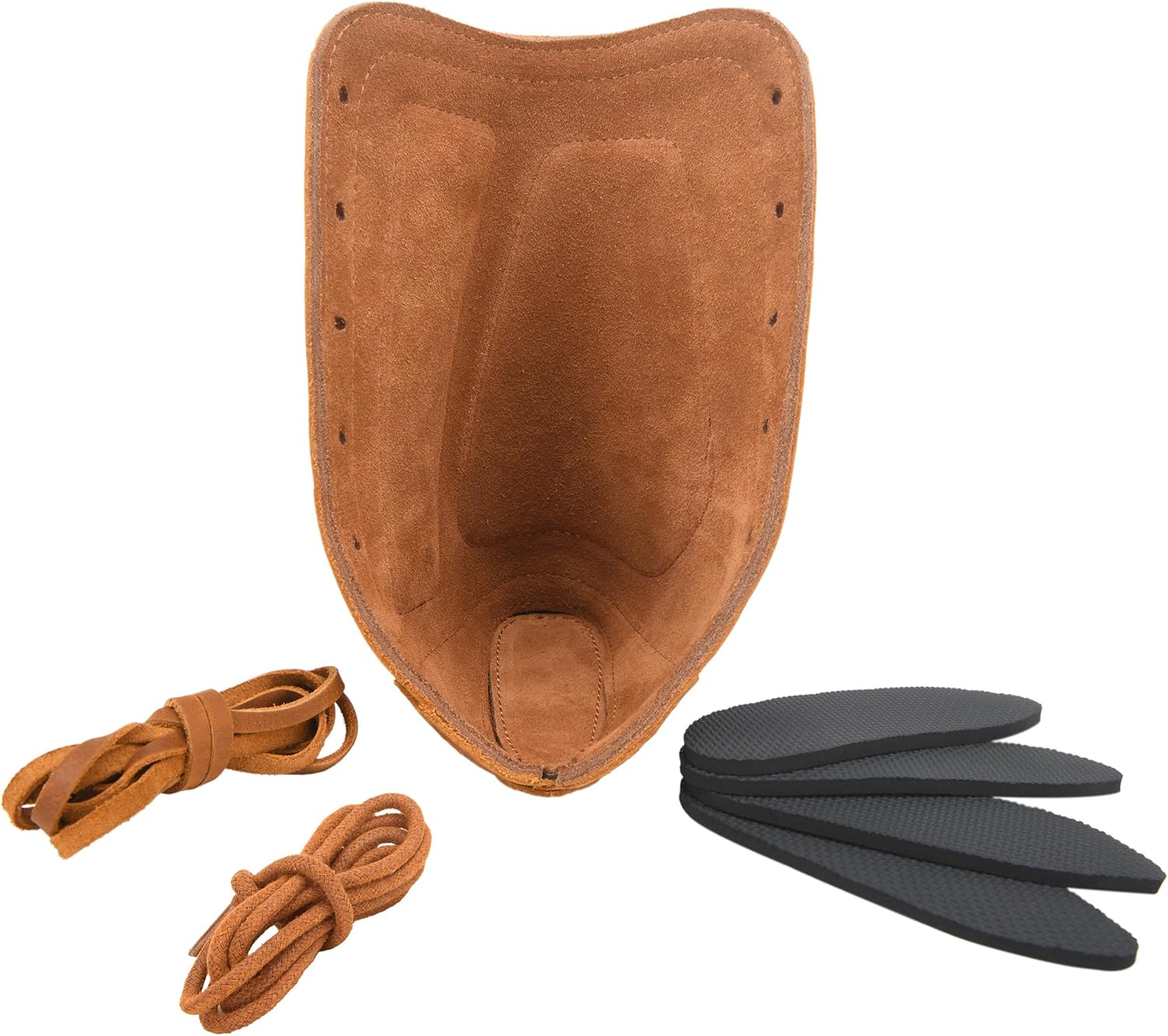 Tas Trost Durable Buttstock Gun Stock Cover, Leather Rifle Shell Holder Cheek Recoil Pad for .308 .45-70 .30-30 .22LR 12GA