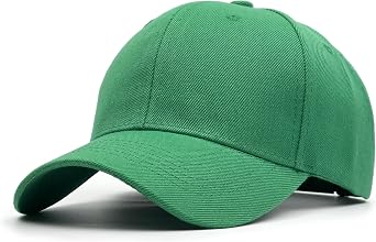 Utmost Structured Baseball Cap with Adjustable Closure - Performance Hat for Outdoor Activities and Custom Embroidery 1pc Kelly Green