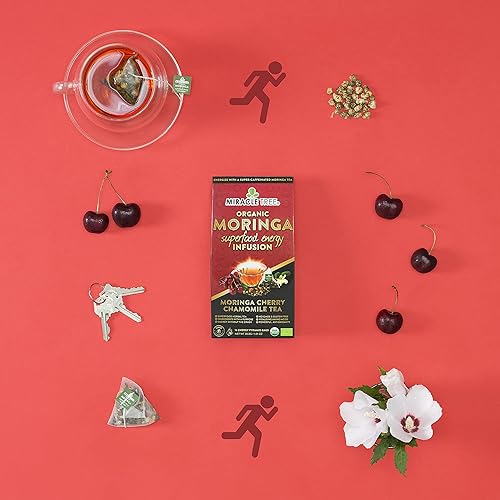 Miniatura 9 de Miracle Tree 's Moringa Energy Tea - Uva Oolong de vainilla  Mezcla súper cafeína  Alternativa de café saludable, perfecta para concentrarse