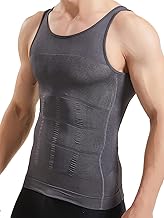 HANERDUN Tank Top Gynecomastia Compression Hiding Breasts Man Shapewear Moobs Flatten Whole Abdomen Slims Waist and Mask Curves