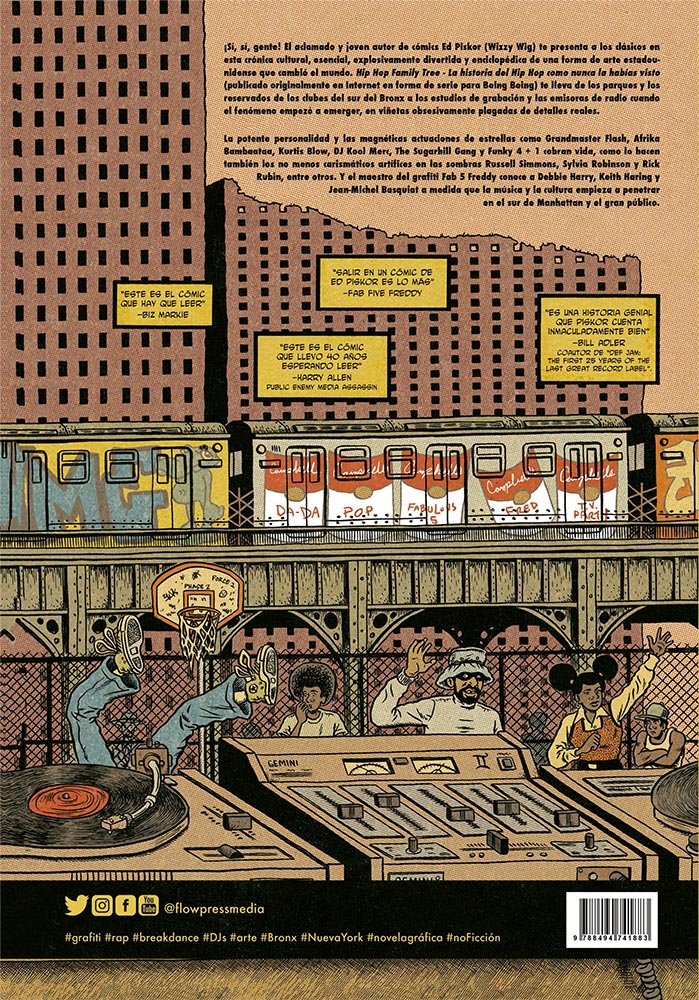 Hip Hop Family Tree: La historia del Hip Hop como nunca la habías visto (FLOW CULT)