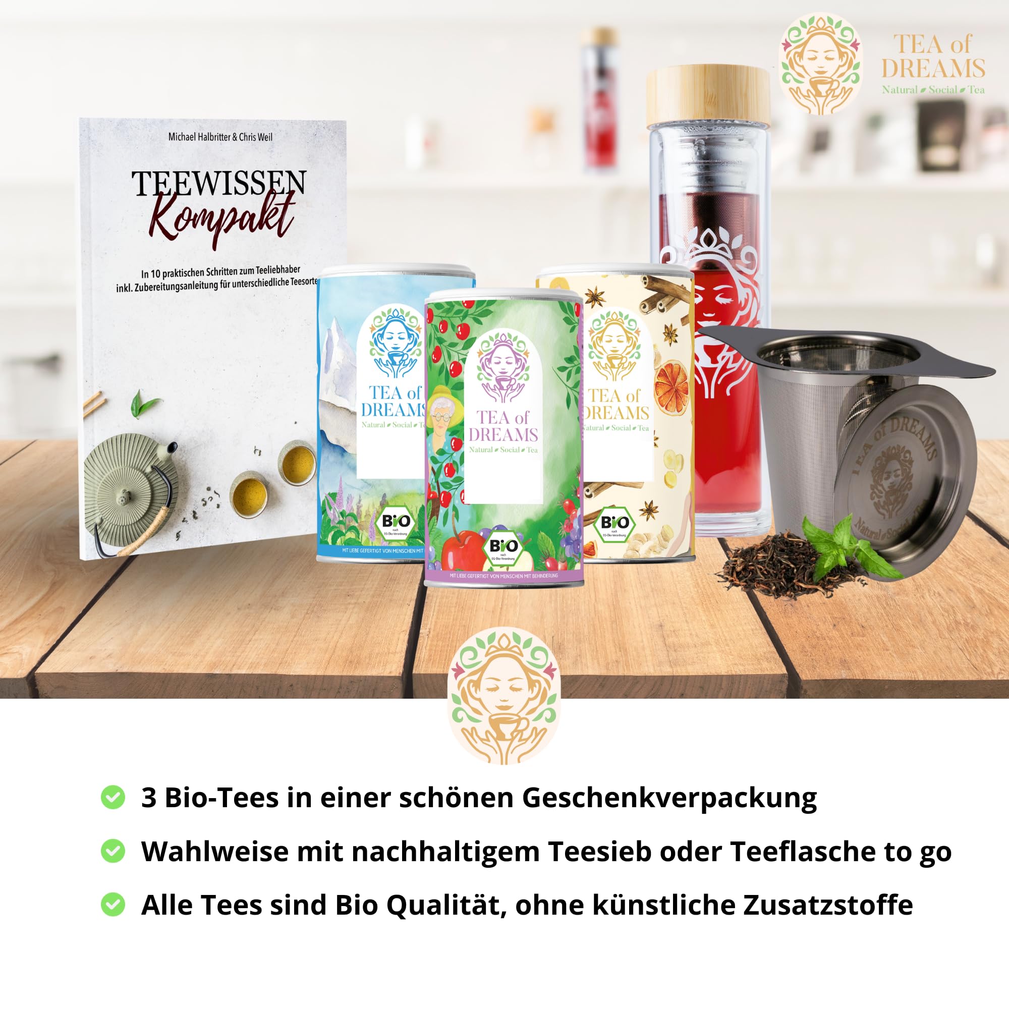 Gute Besserung Tee Geschenk – Das Genesungsgeschenk für Männer und Frauen - get well soon