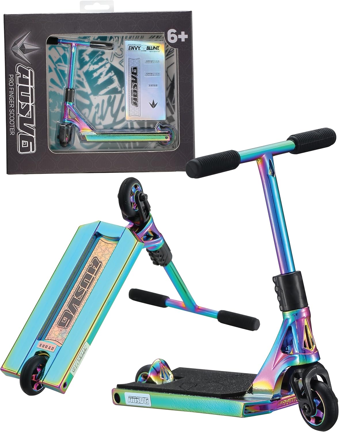 Envy Scooters Pro Finger Scooter | AOSV6 Squad | Oil Slick