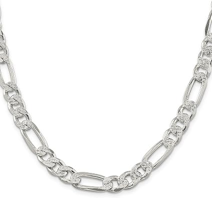 Sterling Silver Figaro Chain 20 