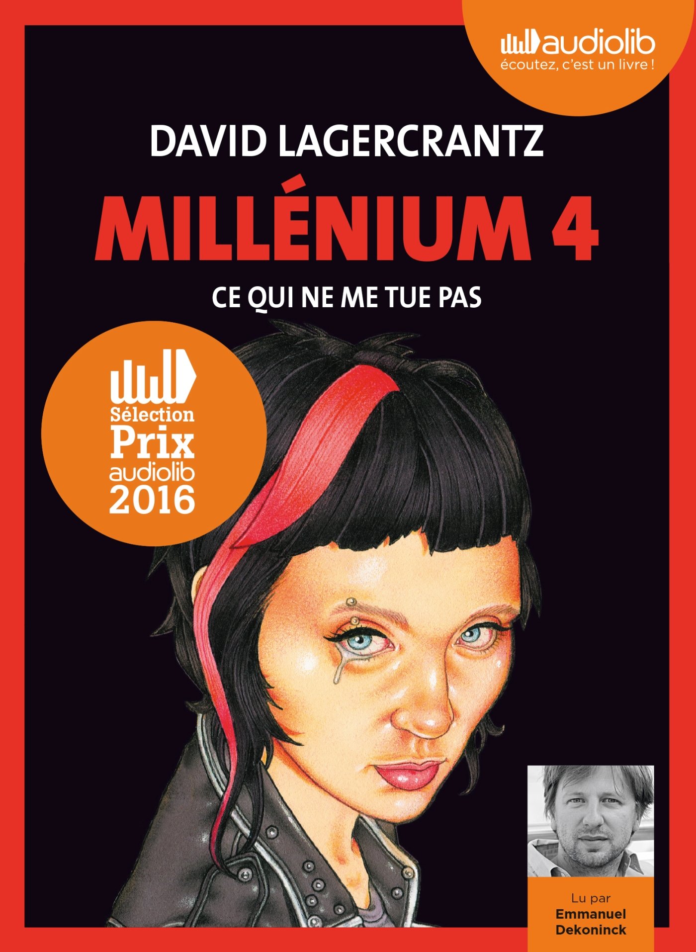 MILLÉNIUM T.04 : CE QUI NE ME TUE PAS 2CD MP3 [Audio CD] LAGERCRANTZ,DAVID and DEKONINCK,EMMANUEL
