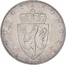 1964 AB 10 Norwegian Silver Krone Coin Minted Under Olav V of Norway. Constitution Sesquicentennial - Eidsvoll 1814-1964. 10 Krone Graded By Seller Circulated Condition