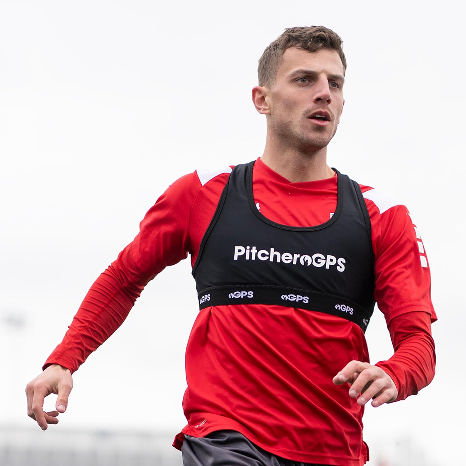 Player Vest Player Tracker, High-performance Fabric with Secure Tracker Pocket, Vest Only