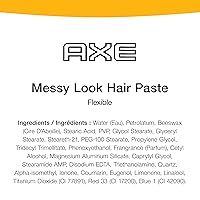 Vista 9 de AXE Styling - Pasta flexible para el cabello, aspecto urbano desordenado, 2 unidades para una textura instantánea, mejora el peinado fácil de 2.64