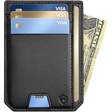 Slim Mens Wallet, Ultra Light Minimalist Small Pocket Wallet for Men