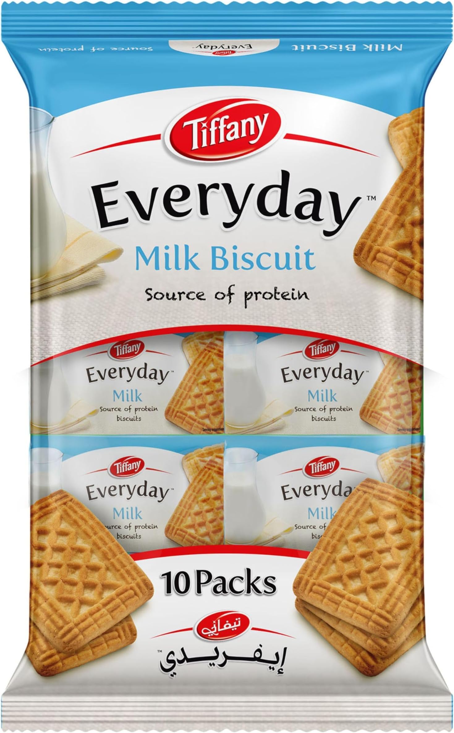 Tiffany Milk Biscuits, 10x40g