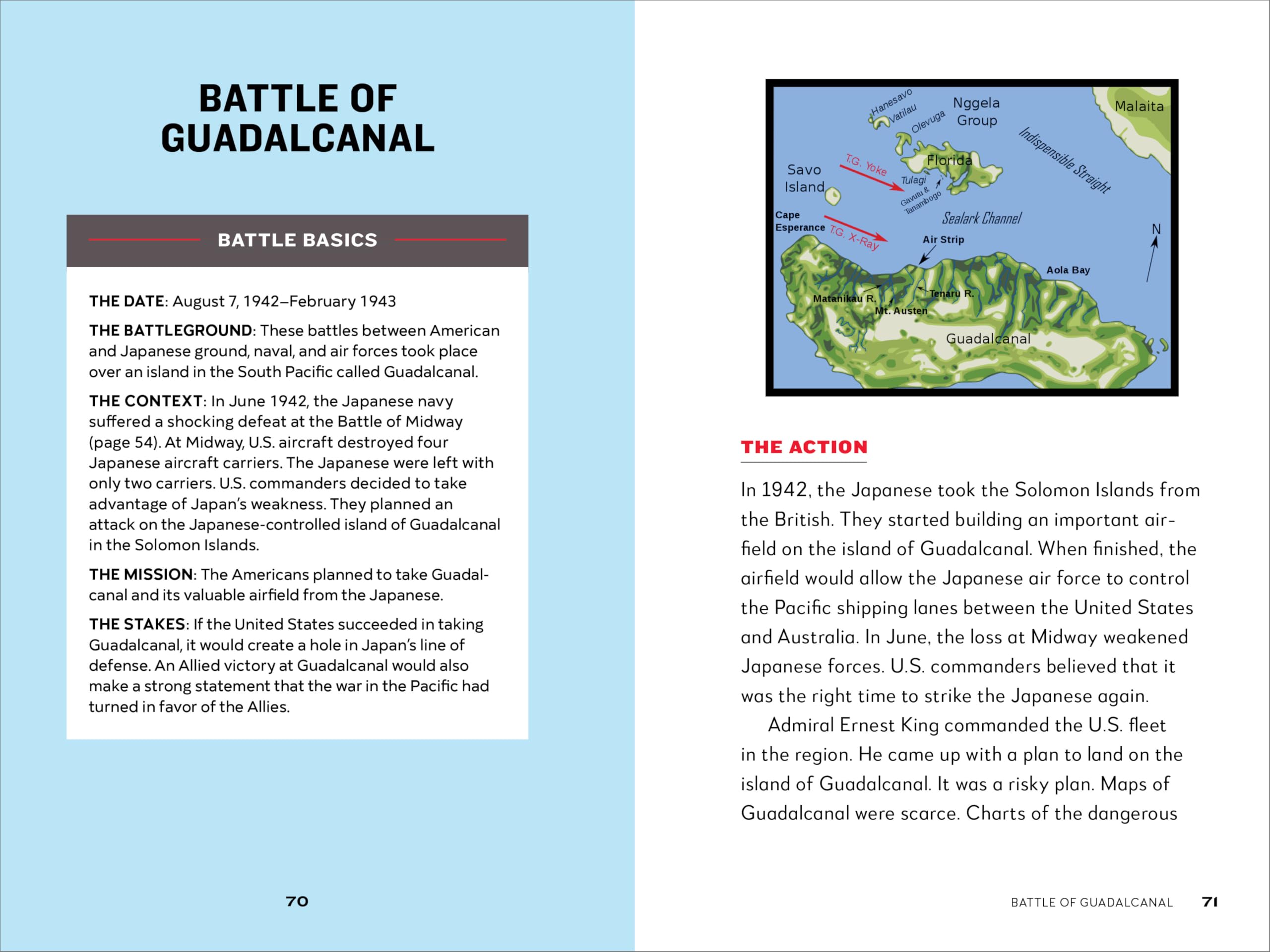 Historic Battles from World War II for Kids: 15 Battles from Europe and the Pacific (Historic Battles for Kids)