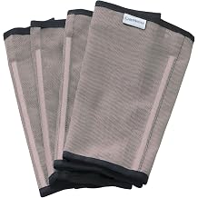 Fine Mesh Fly Boots Loose Fitting & Non-Slip Horse Fly Leggings No More Horsefly Nuisance Greatly Reduce Stomping Breathable with Natural Air Flow Set of 4