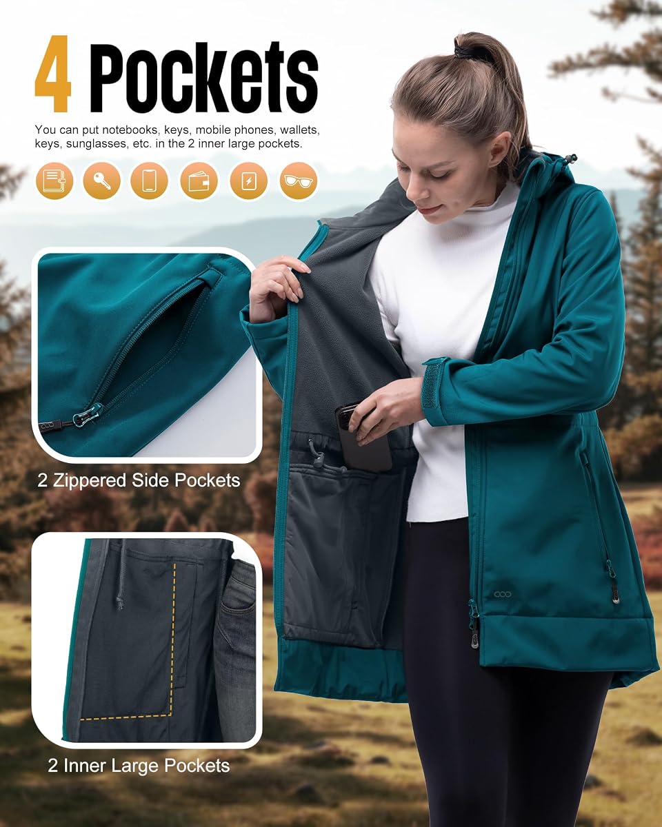 Saks Potts Packable Waterproof Jacket view 4