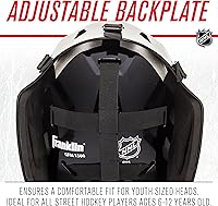 Vista 3 de Máscara facial Franklin Sports GFM 1500 NHL, para portero