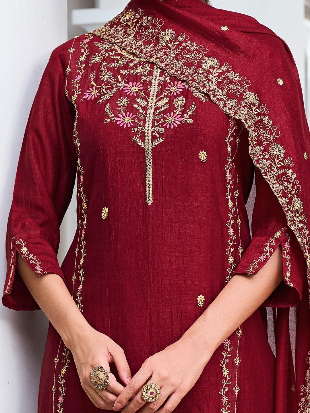 Women Designer Suit Set Festive Wear Indian Outfit-Party Wear Elegant Ethnic 3 Piece Set