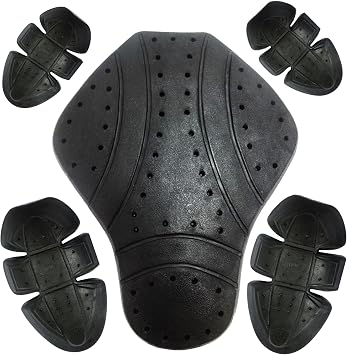 Motorcycle Shirt Hoodies Jacket Armour Inserts PU Pads for Spine Back Shoulder Elbow CE - 1621, Level 1