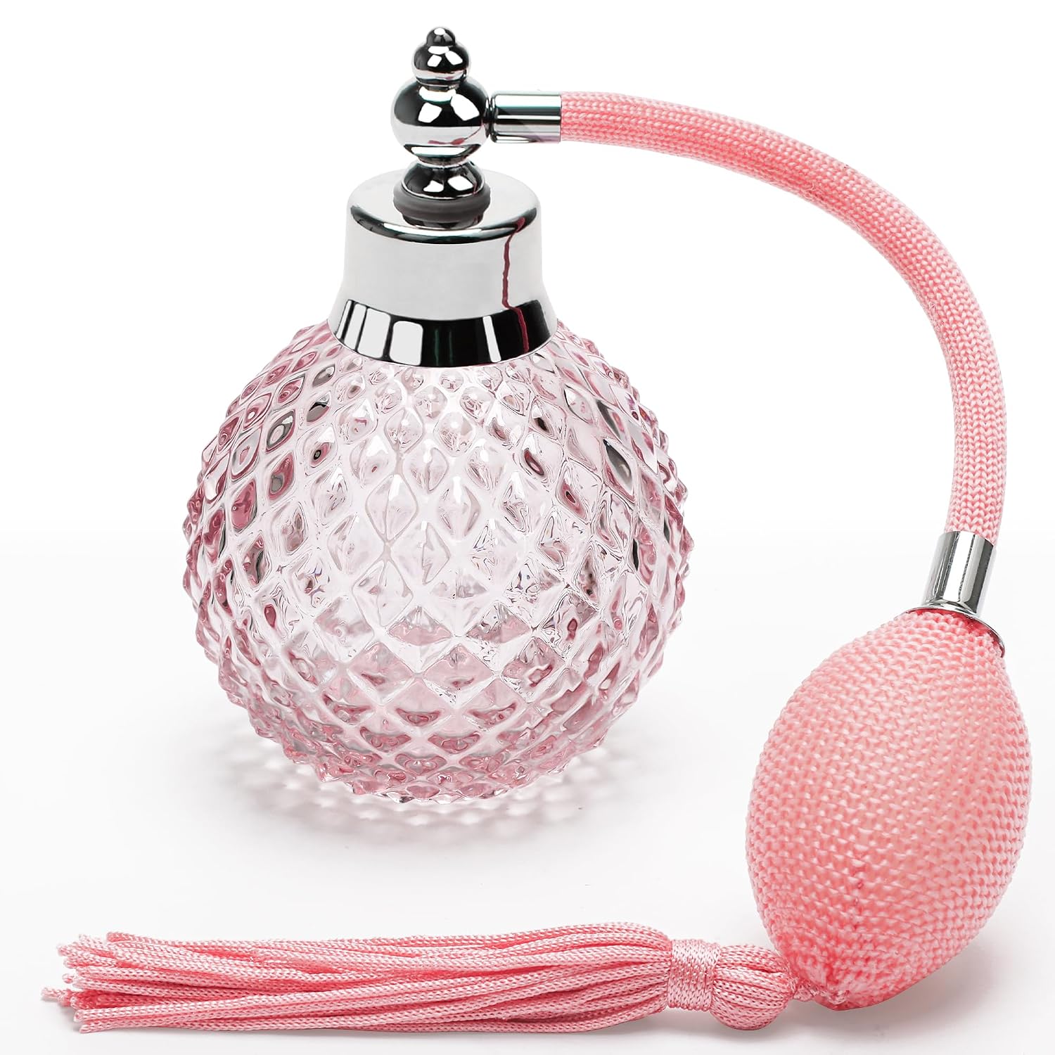 Botella Atomizadora de Perfume Recargable 100ml Vintage miniatura 1
