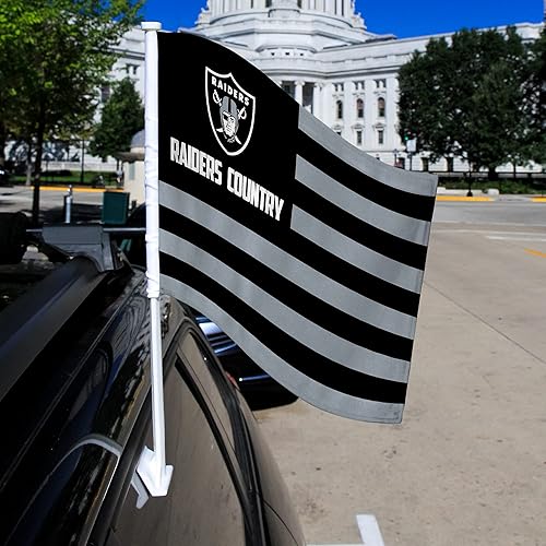 Miniatura 110 de Rico Industries NFL - Bandera de doble cara para automóvil, accesorio para auto B07NHSRDX2