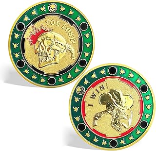 Luck Making Flipping Challenge Coin I Win Or You Lose Coin