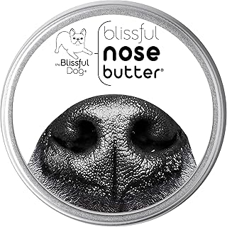 The Blissful Dog Every Dog Nose Butter, Versatile Dog Nose Balm for Dry Nose, Handcrafted Nose Moisturizer, Easy-to-Apply Dog Essentials, Unscented, 1 oz.