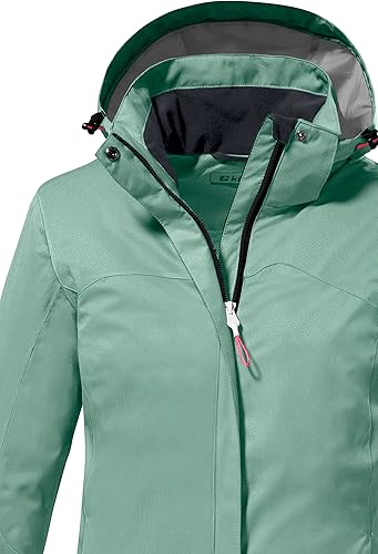 killtec Women's Functioneel jack/outdoorjack met afritsbare capuchon - KOS 133 WMN JCKT, dark navy, 36, 38383-000 killtec Women's Functioneel jack/outdoorjack met afritsbare capuchon - KOS 133 WMN JCKT, dark navy, 36, 38383-000