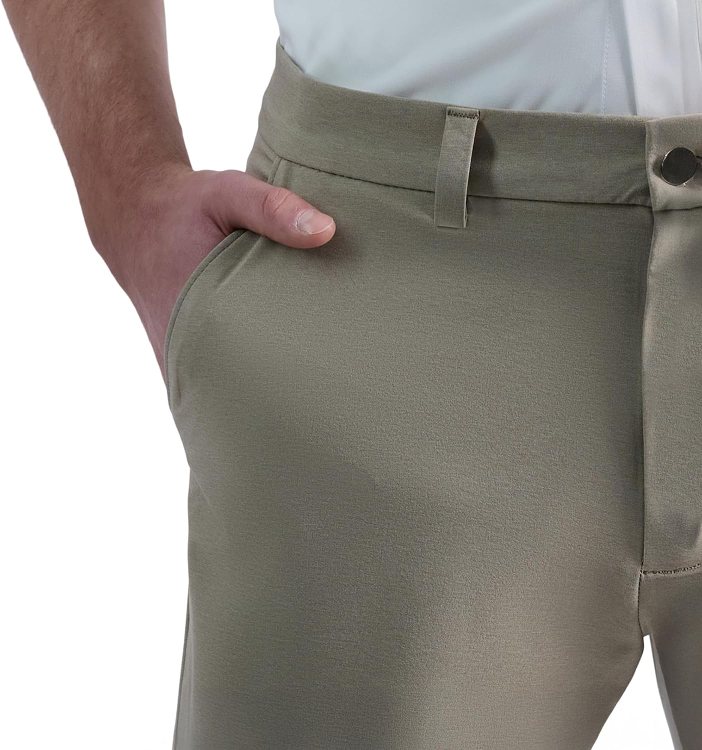 Kenneth Cole Mens Lightweight Hybrid Stretch Performance Shorts - 7 and 9 Inch Inseams - Image 4